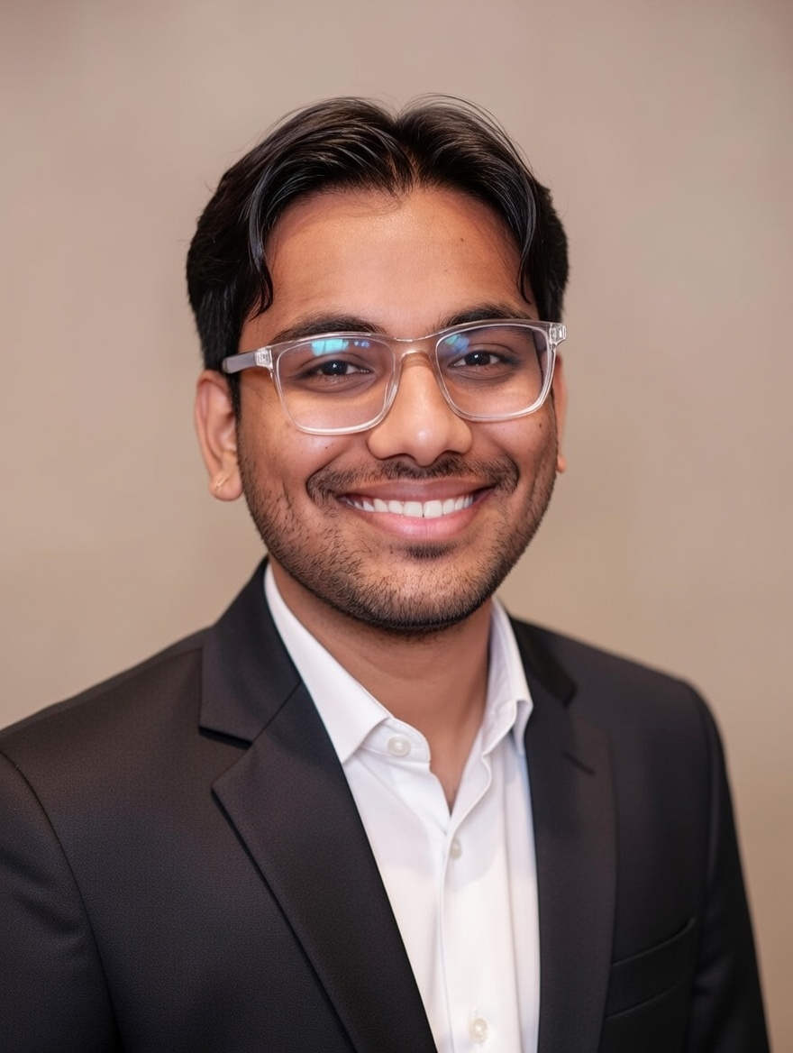Portrait of Nikunj Prajapati, MSc Data Analytics postgraduate in London